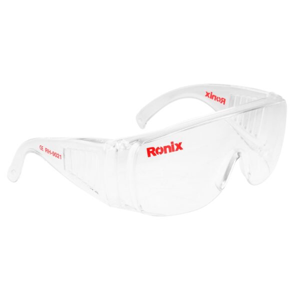 نظارات رونكس الاصلي لحماية العين من أعمال الحفر والتمديدات Ronix Model RH-9021 Mini Portable Light Weight High Quality Hand Safety Glasses